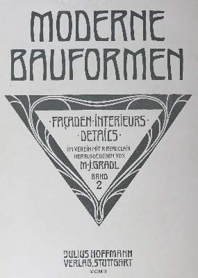Bild Nr.1: 126-954 Moderne Bauformen.: (Architektur)