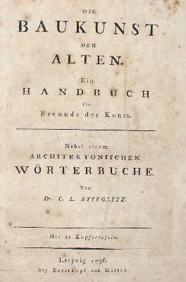 Bild Nr.1: 126-960 Stieglitz,C.L.: (Architektur)