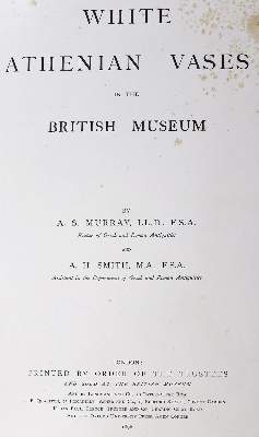 Bild Nr.1: 126-996 Murray,A.S. u. A.H.Smith.: (Kunstwissenschaft)