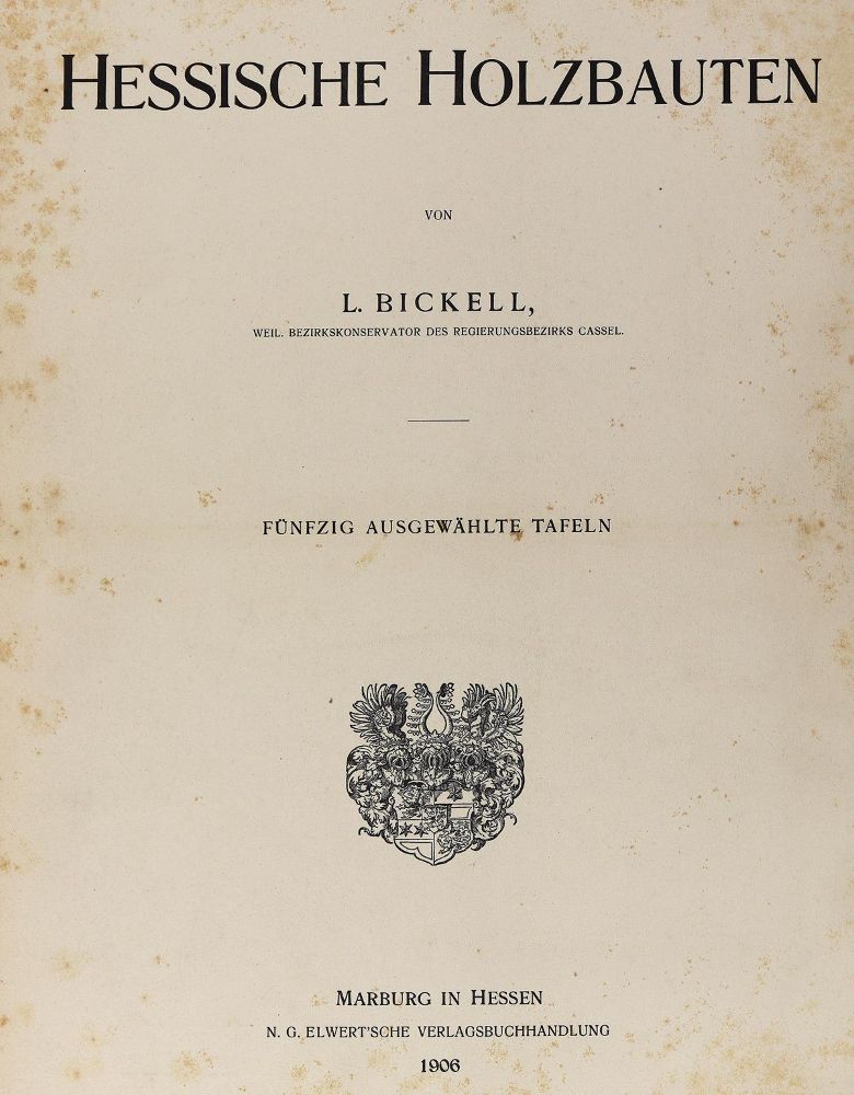 Große Abbildung Nr.1: 127-1016 Bickell,L.: (Architektur)