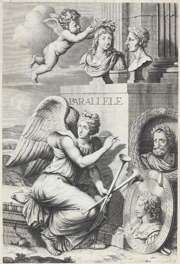 Große Abbildung Nr.1: 127-1018 (Fréart de Chambray,R.).: (Architektur)