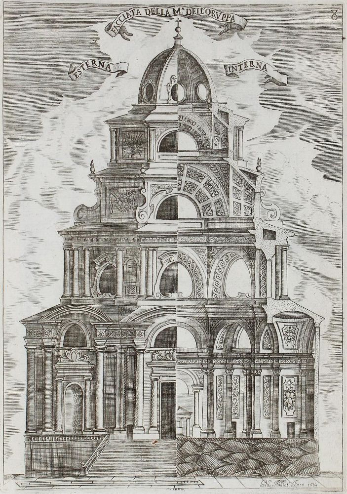 Große Abbildung Nr.2: 127-1020 Guarini,G.: (Architektur)