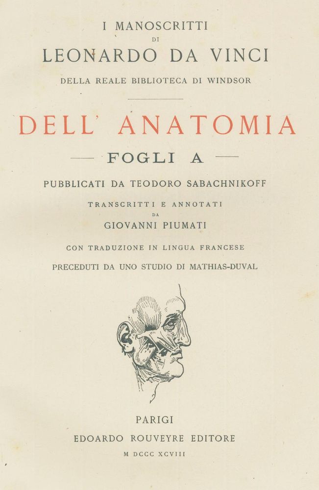 Große Abbildung Nr.1: 127-1044 Piumati,G.: (Leonardo da Vinci)