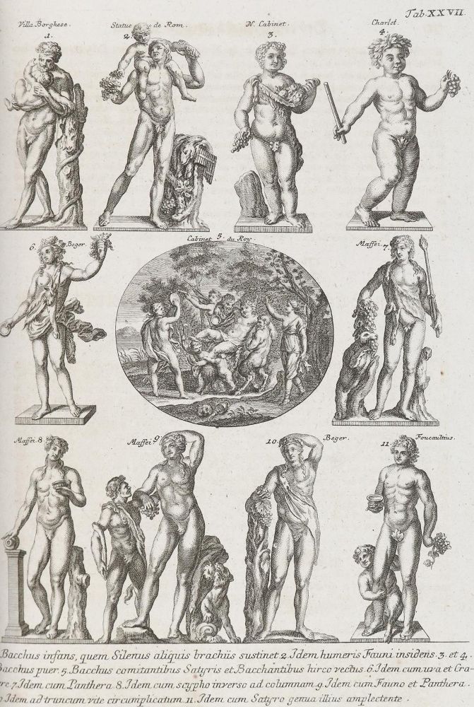 Große Abbildung Nr.1: 127-1053 Montfaucon,B.de.: (Kunstwissenschaft)