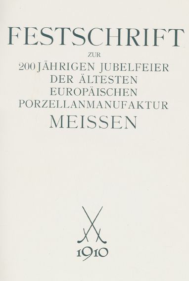 Große Abbildung Nr.1: 127-1058 Festschrift zur 200jährigen Jubelfeier: (Porzellan u. Keramik)