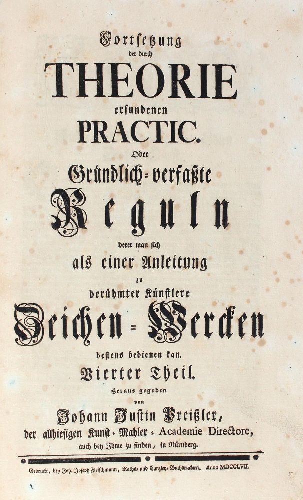 Große Abbildung Nr.3: 127-1062 Preissler,J.D.: (Kunstwissenschaft)