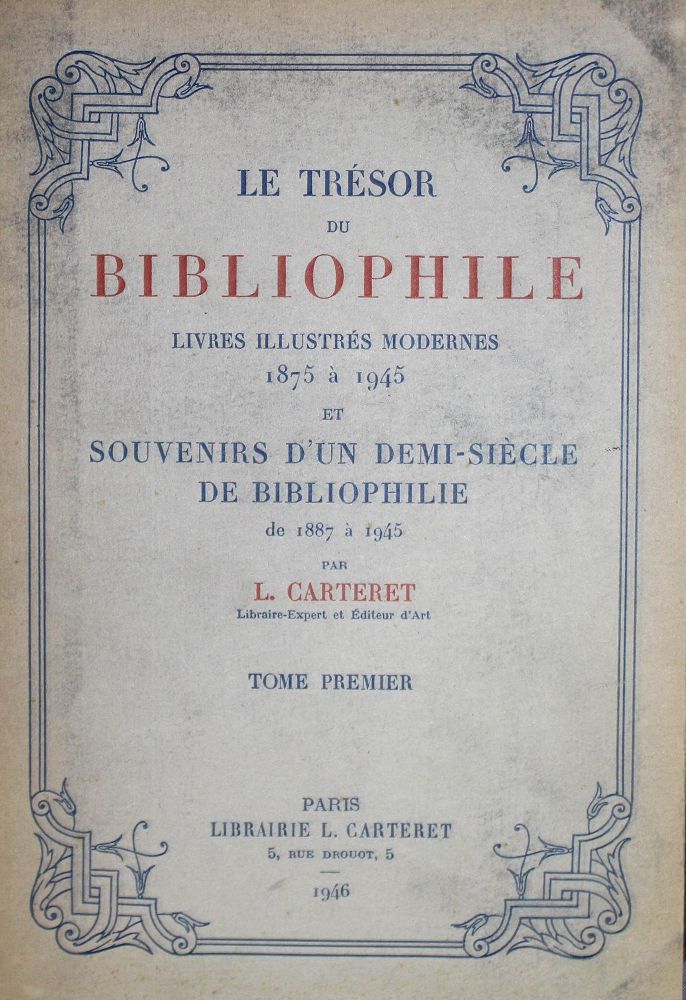 Große Abbildung Nr.1: 127-1080 Carteret,L.: (Bibliographie und Buchwesen)