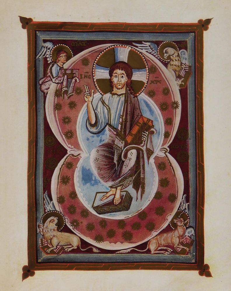 Große Abbildung Nr.1: 127-1094 Hitda-Codex, Der Darmstädter.: (Faksimile)