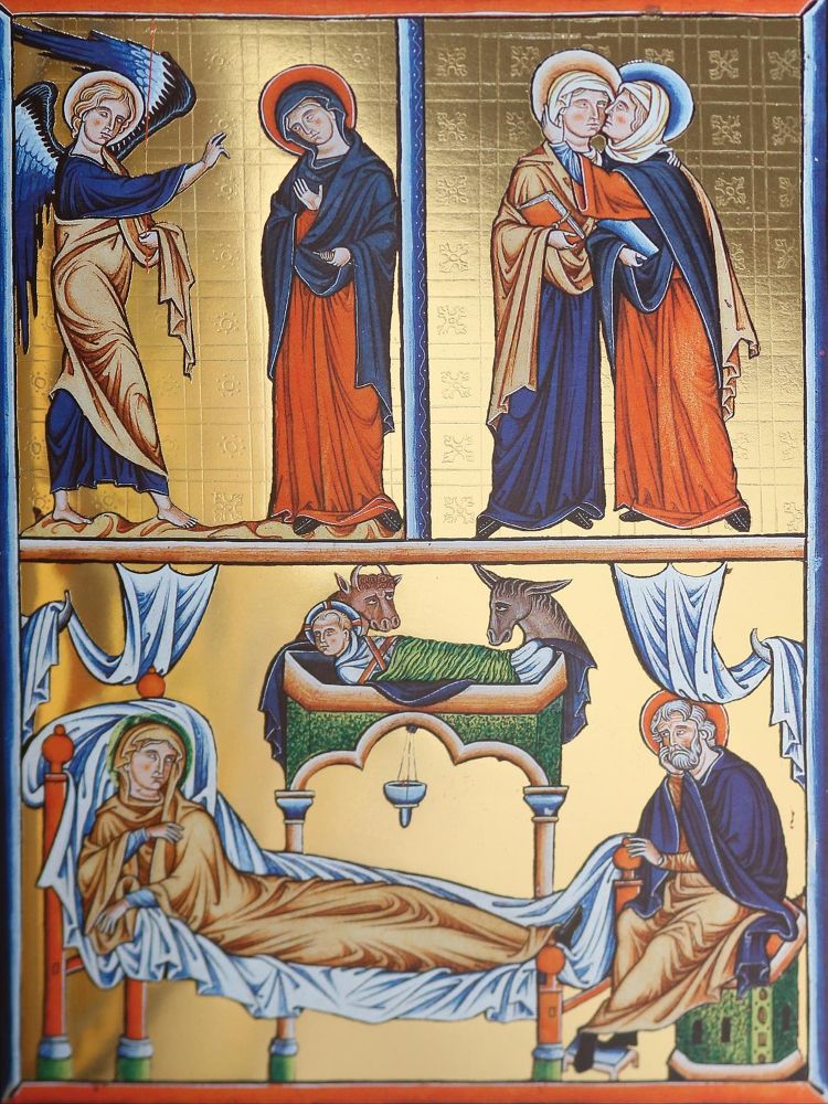 Große Abbildung Nr.1: 127-1095 Ingeborg Psalter, Der.: (Faksimile)