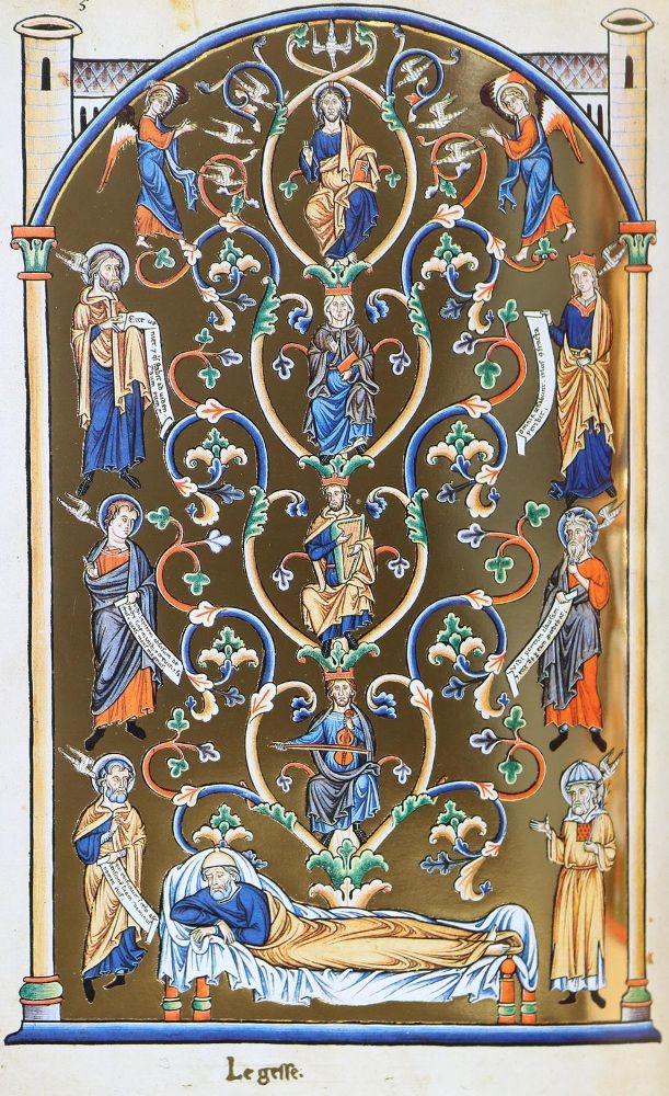 Große Abbildung Nr.2: 127-1095 Ingeborg Psalter, Der.: (Faksimile)