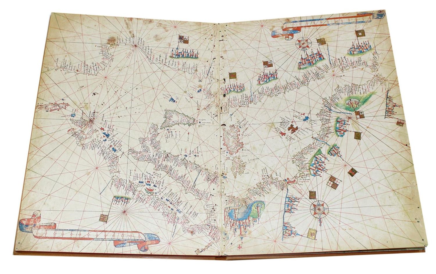 Große Abbildung Nr.1: 127-1101 Maggiolo,V.: (Faksimile)