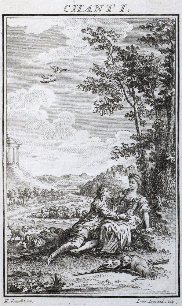 Große Abbildung Nr.2: 127-1157 (Fontenelle,B.de).: (Erotika - Galantes)