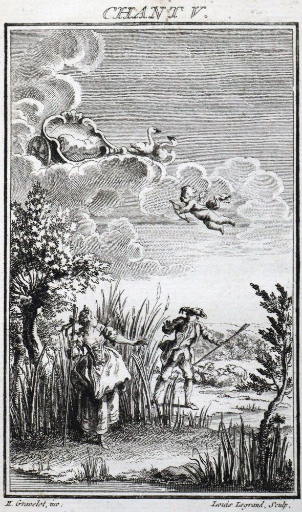 Große Abbildung Nr.3: 127-1157 (Fontenelle,B.de).: (Erotika - Galantes)