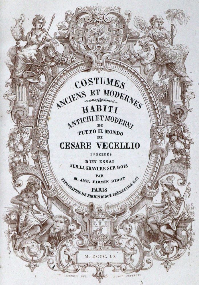 Große Abbildung Nr.1: 127-1167 Vecellio,C.: (Mode und Trachten)