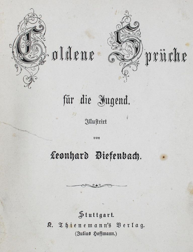 Große Abbildung Nr.1: 127-1173 Diefenbach,L.: (Kinder- und Jugendbücher)