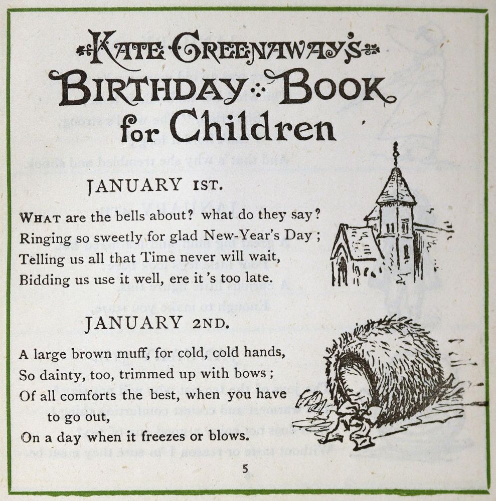 Große Abbildung Nr.1: 127-1181 Greenaway,K.: (Kinder- und Jugendbücher)