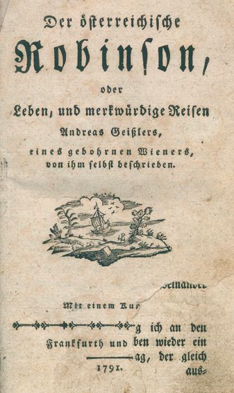 Große Abbildung Nr.1: 127-1200 (Timlich,K.).: (Robinsonaden)