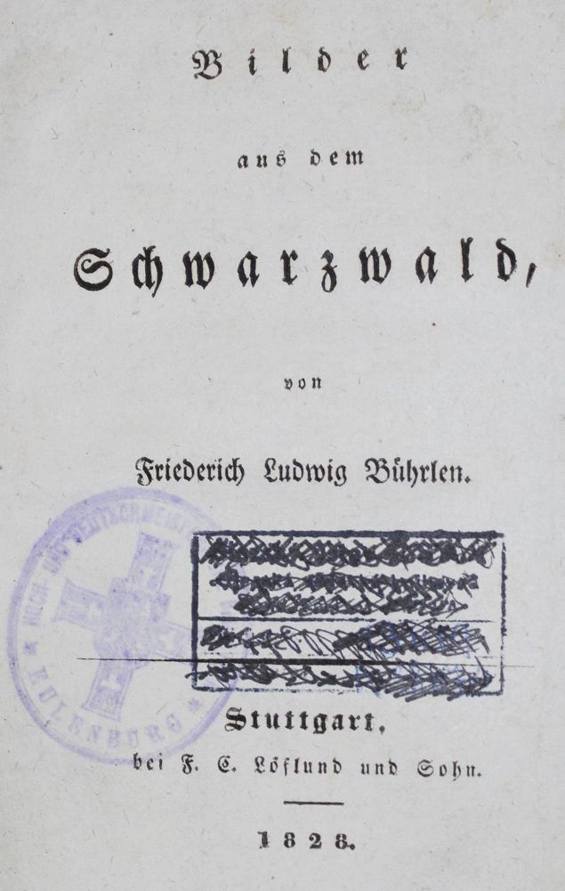 Große Abbildung Nr.1: 127-1227 Bührlen,F.L.: (Literatur und illustrierte Bücher bis 19.Jahrhundert)