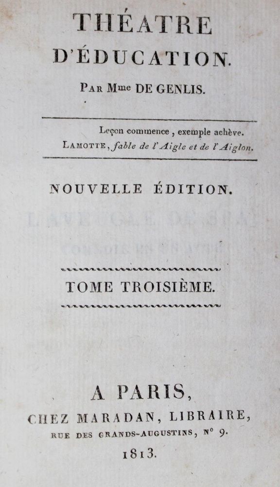 Große Abbildung Nr.1: 127-1258 Jugendbibliothek.: (Literatur und illustrierte Bücher bis 19.Jahrhundert)