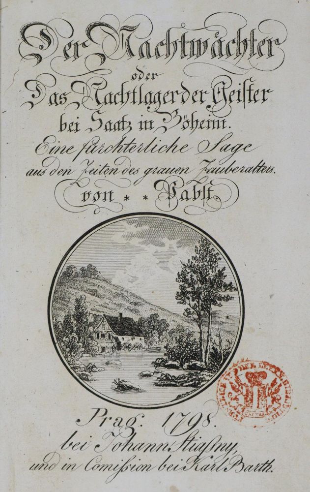 Große Abbildung Nr.1: 127-1277 Pabst,(F.A.T.).: (Literatur und illustrierte Bücher bis 19.Jahrhundert)