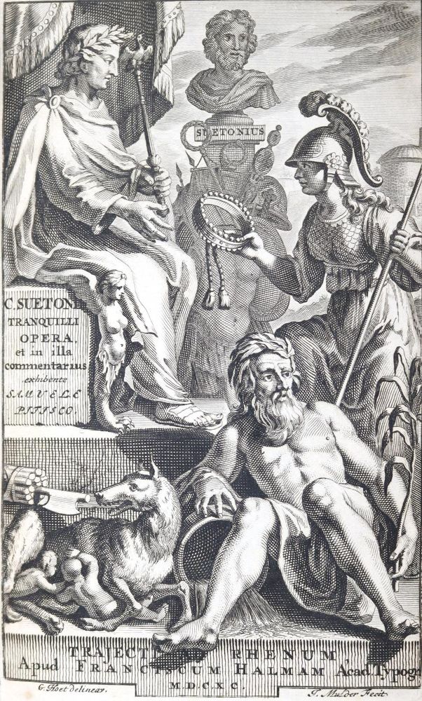 Große Abbildung Nr.1: 127-1296 Suetonius,C.T.: (Literatur und illustrierte Bücher bis 19.Jahrhundert)