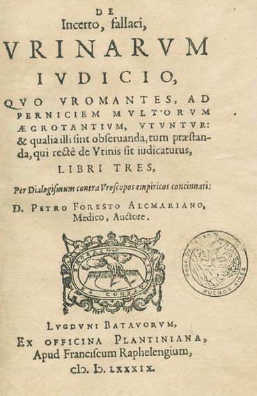 Große Abbildung Nr.1: 127-131 Foreest, P. van.: (Aus der Sammlung Professor Dr.Dr.Johannes Büttner Teil 1)