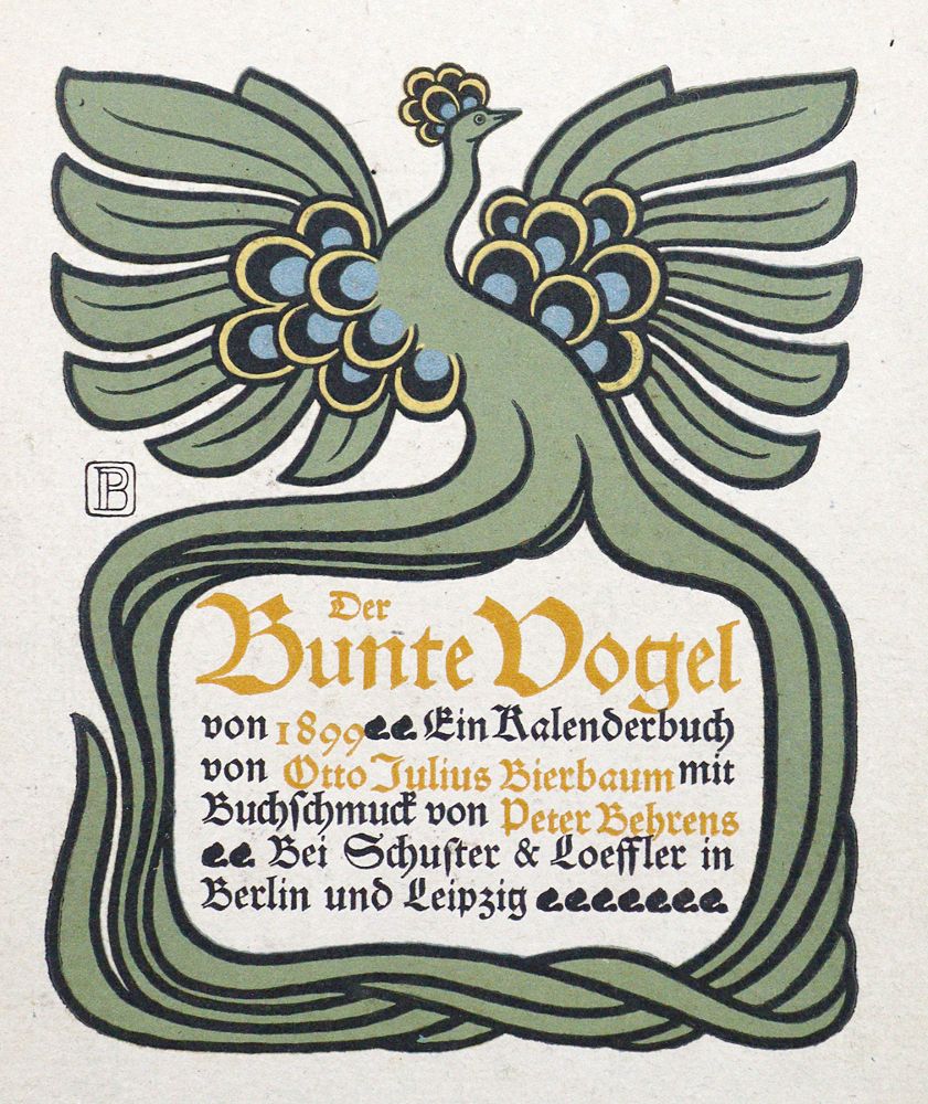 Große Abbildung Nr.1: 127-1323 Bierbaum,O.J.: (Literatur und illustrierte Bücher 20.Jahrhundert - Alte Literatur in modernen Ausgaben)