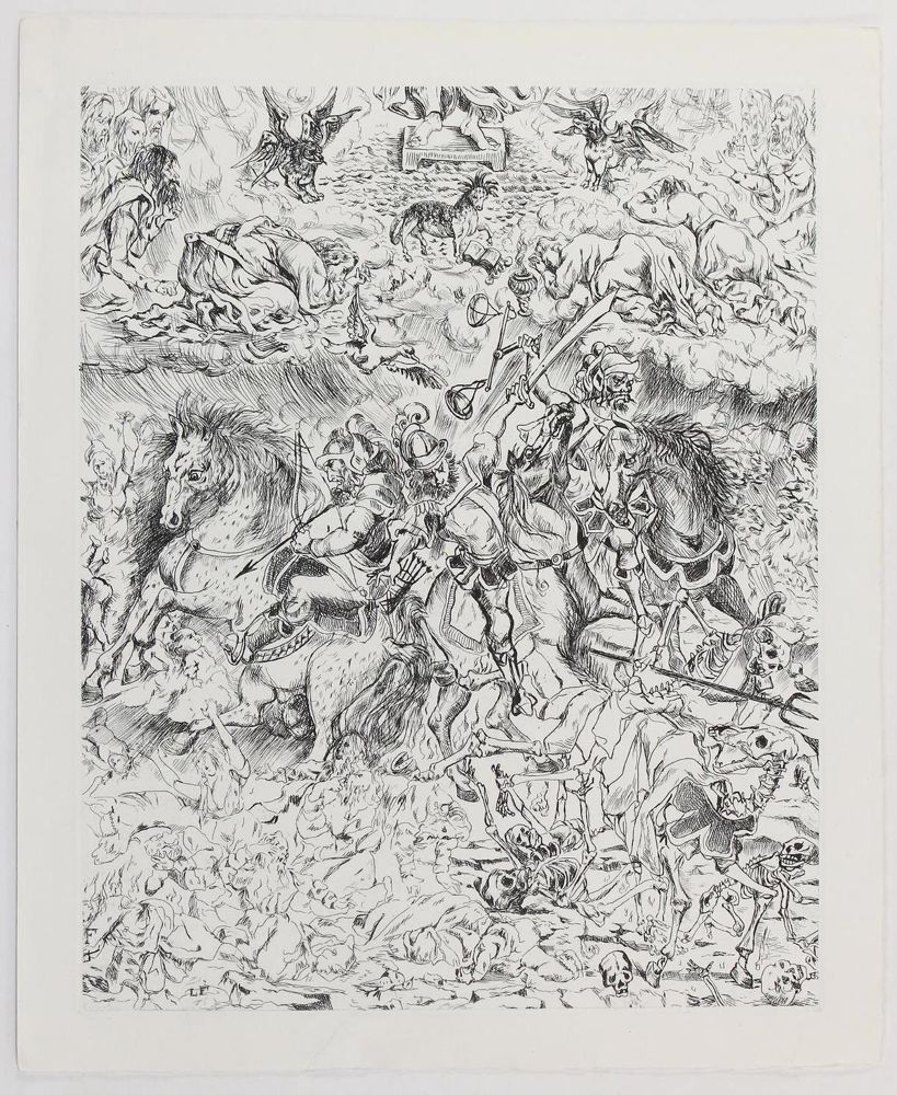 Große Abbildung Nr.10: 127-1333 Apocalypse de Saint Jean. (Dali)