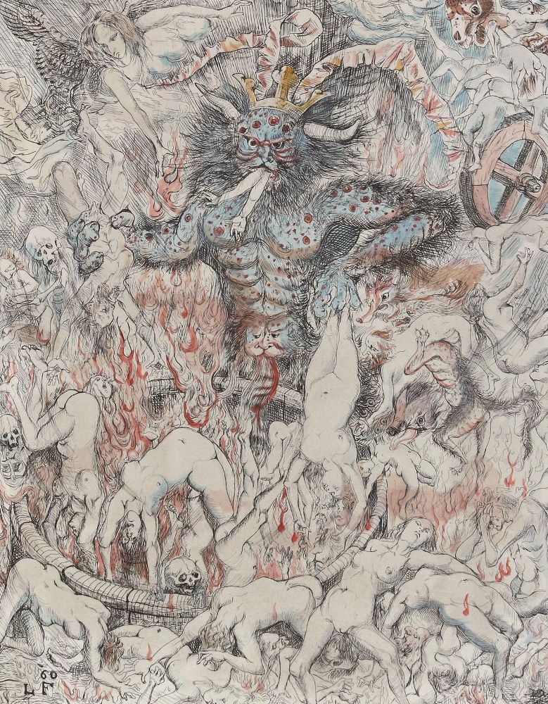 Große Abbildung Nr.3: 127-1333 Apocalypse de Saint Jean. (Dali)