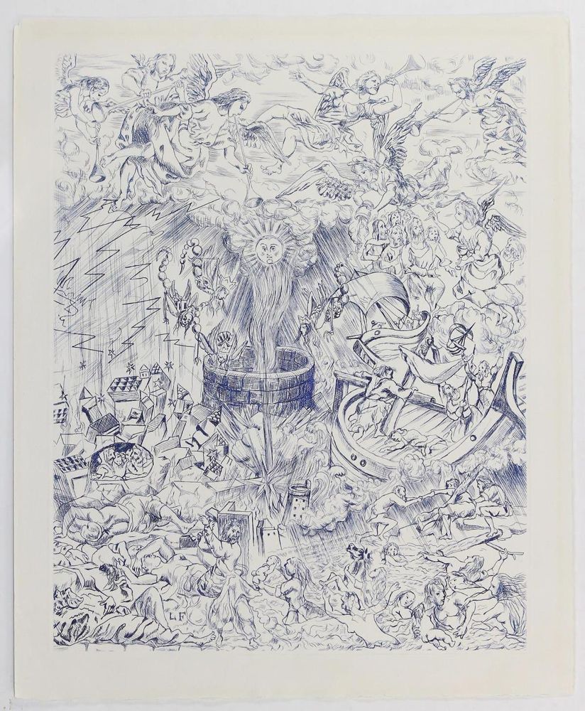 Große Abbildung Nr.9: 127-1333 Apocalypse de Saint Jean. (Dali)