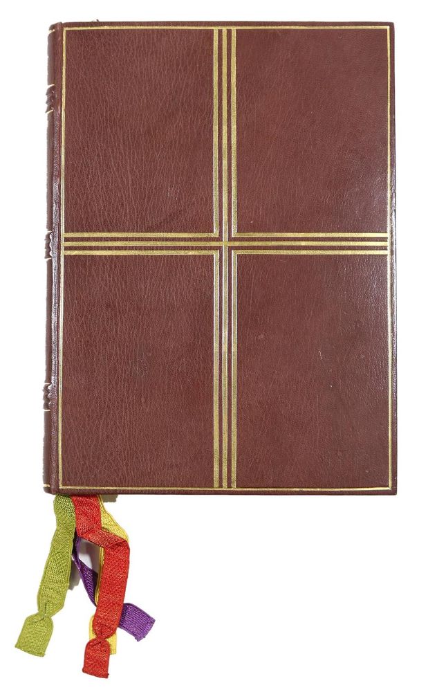 Große Abbildung Nr.1: 127-1338 Rotbrauner Maroquineinband: (Einband)