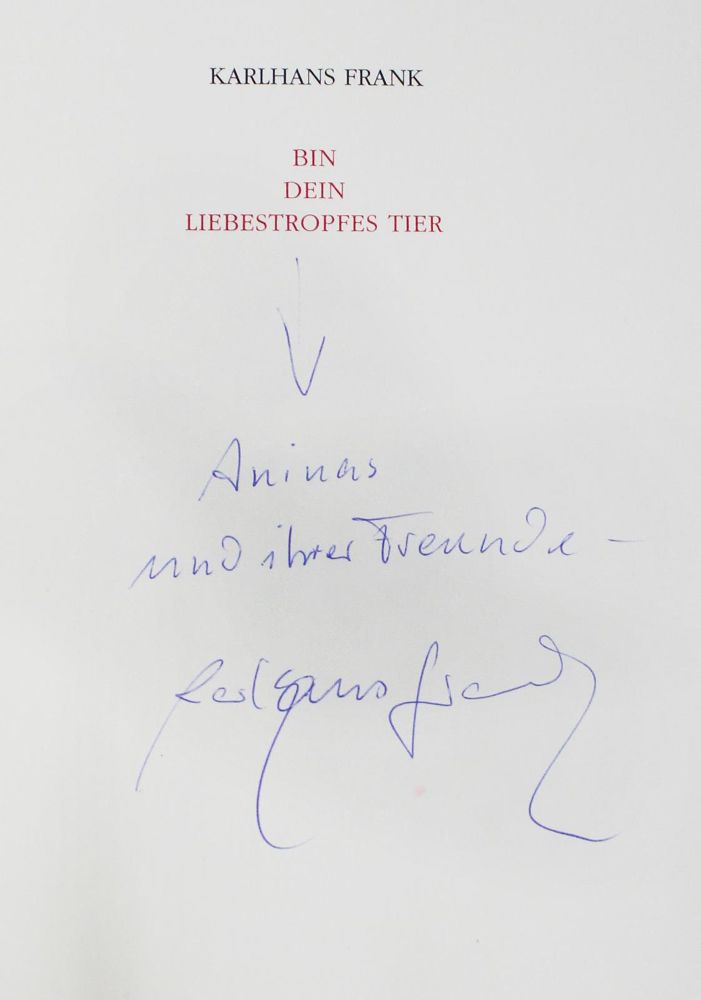 Große Abbildung Nr.2: 127-1348 Frank,K.: (Literatur und illustrierte Bücher 20.Jahrhundert - Alte Literatur in modernen Ausgaben)