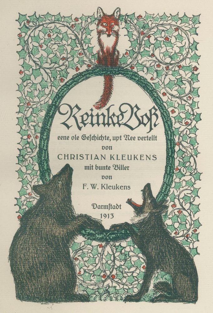 Große Abbildung Nr.1: 127-1374 Kleukens,C.: (Insel-Verlag)