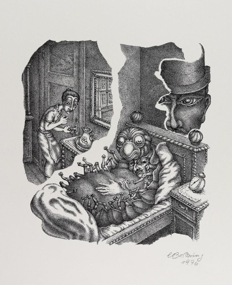 Große Abbildung Nr.3: 127-1384 Bartning, Carl Otto: (Kafka)