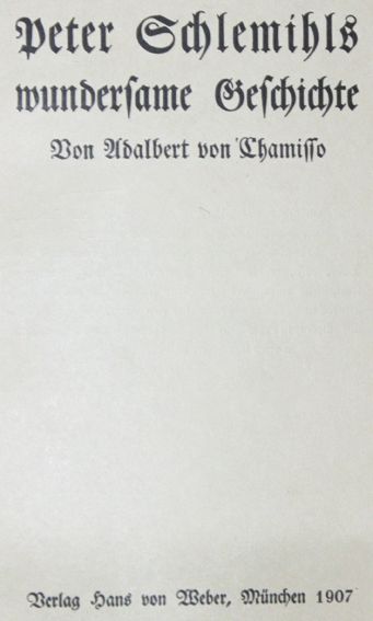 Große Abbildung Nr.1: 127-1417 Chamisso,A.v.: (Preetorius)
