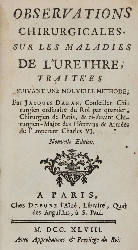 Große Abbildung Nr.1: 127-1487 Daran,J.: (Medizin, Chirurgie)