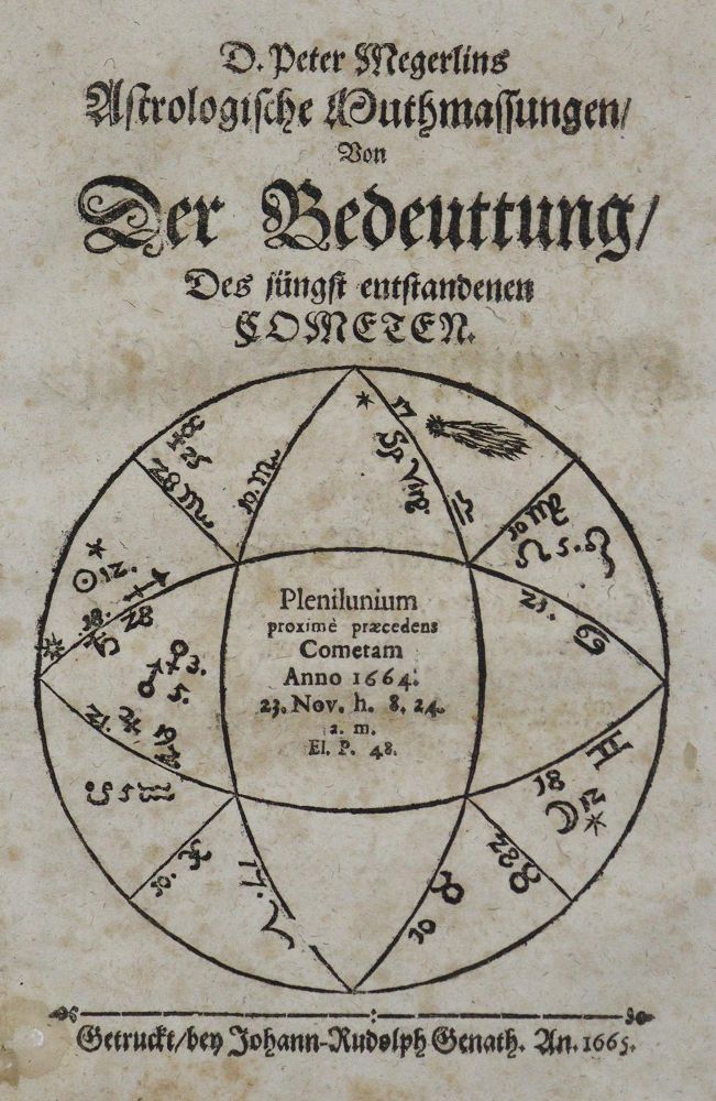 Große Abbildung Nr.1: 127-1531 Megerlin,P.: (Verschiedene Gebiete - Varia, Astronomie)