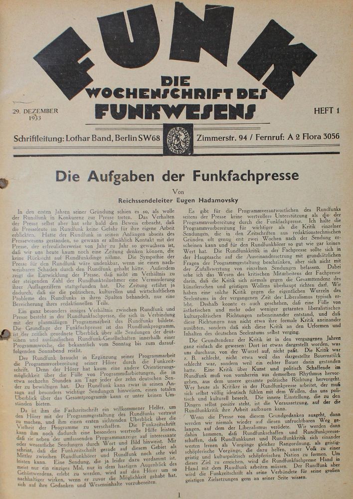 Große Abbildung Nr.2: 127-1564 Funk-Bastler.: (Verschiedene Gebiete - Varia, Radio und Funk)