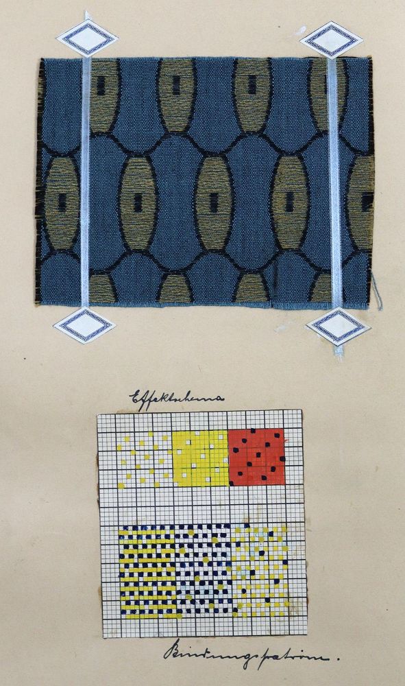 Große Abbildung Nr.2: 127-1569 Jacquard-Muster: (Verschiedene Gebiete - Varia, Textil, Handschriften)