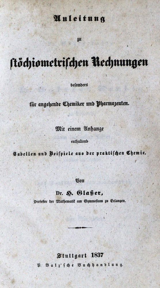 Große Abbildung Nr.1: 127-159 Glasser,H.: (Aus der Sammlung Professor Dr.Dr.Johannes Büttner Teil 1)