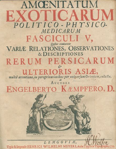 Große Abbildung Nr.1: 127-1608 Kaempfer,E.: (Asien)