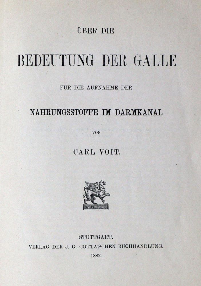 Große Abbildung Nr.2: 127-164 Gorup-Besanez,E.v.: (Aus der Sammlung Professor Dr.Dr.Johannes Büttner Teil 1)