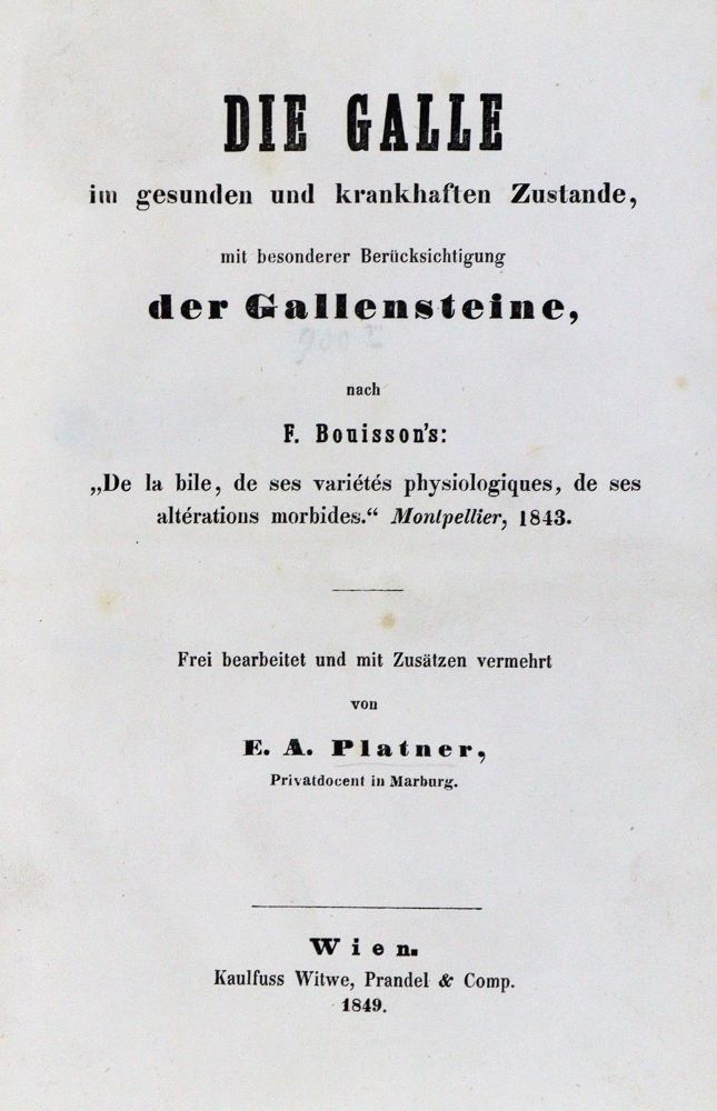 Große Abbildung Nr.3: 127-164 Gorup-Besanez,E.v.: (Aus der Sammlung Professor Dr.Dr.Johannes Büttner Teil 1)