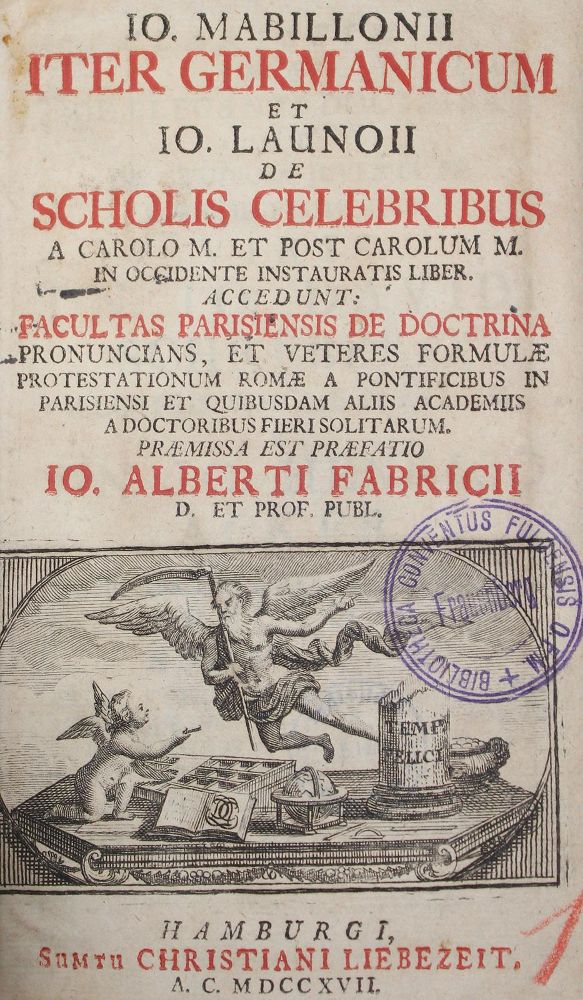 Große Abbildung Nr.1: 127-1670 Mabillon,J.: (Deutschland)
