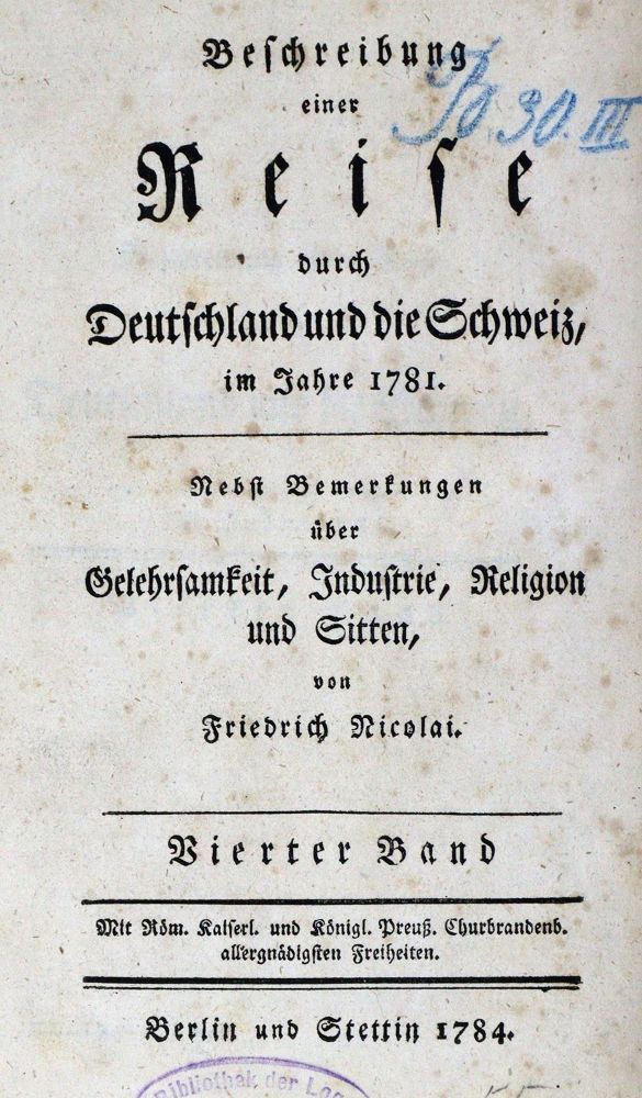 Große Abbildung Nr.1: 127-1672 Nicolai,F.: (Deutschland)