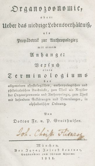 Große Abbildung Nr.1: 127-168 Gruithuisen,F.v.Paula.: (Aus der Sammlung Professor Dr.Dr.Johannes Büttner Teil 1)