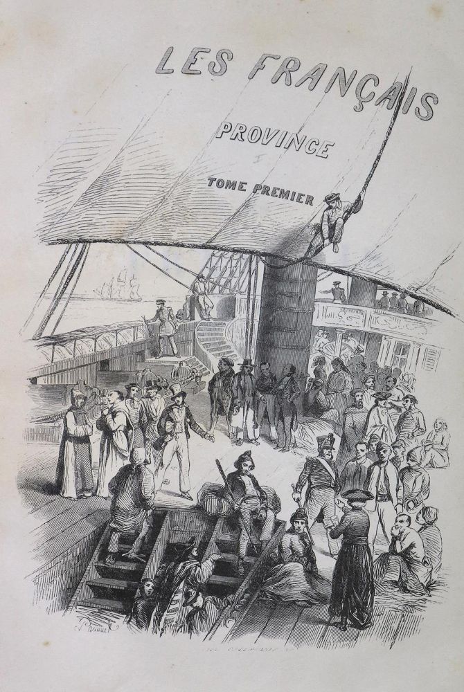 Große Abbildung Nr.1: 127-1711 Francais peints par eux memes, Les.: (Frankreich)