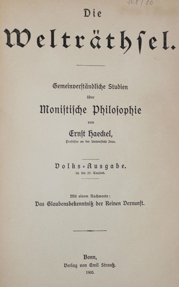 Große Abbildung Nr.1: 127-173 Haeckel,E.: (Aus der Sammlung Professor Dr.Dr.Johannes Büttner Teil 1)