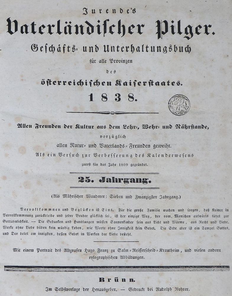 Große Abbildung Nr.1: 127-1734 Jurende,(C.J., Hrsg.).: (Österreich)
