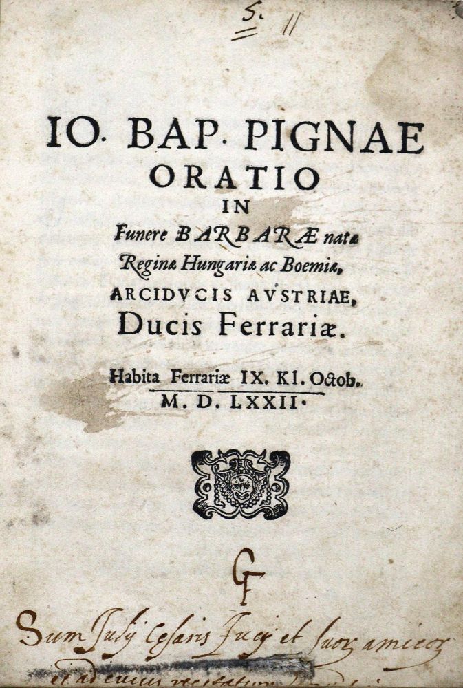 Große Abbildung Nr.1: 127-1738 Pigna,G.B.: (Österreich)